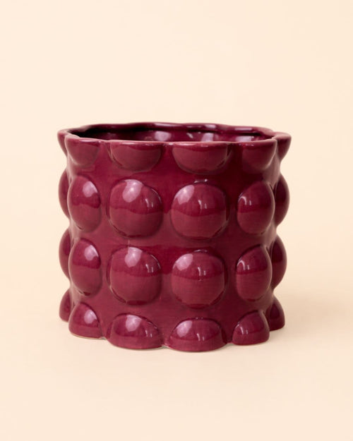 Bob – Maceta Cerámica Magenta M 12 cm - Pur Plant