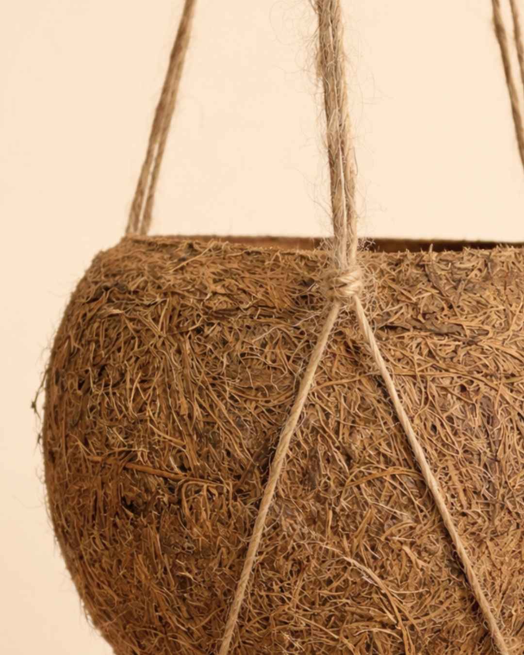 Coco Hang – Maceta Colgante de Coco 15 cm - Pur Plant