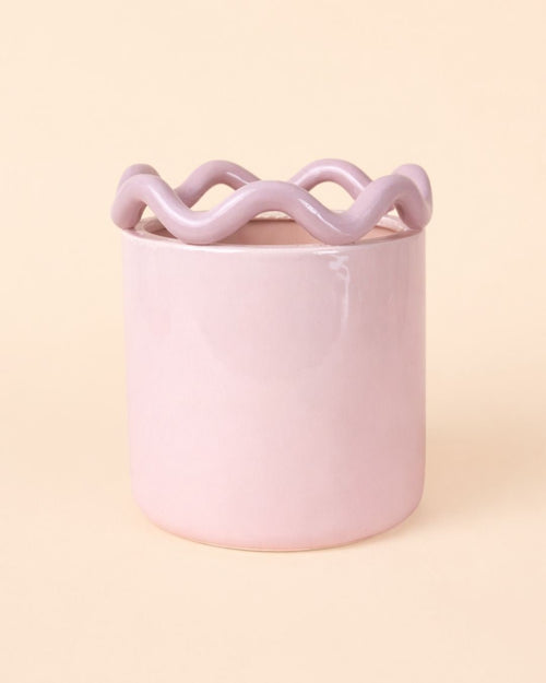 Fun – Maceta Cerámica Rosa M 12 cm - Pur Plant