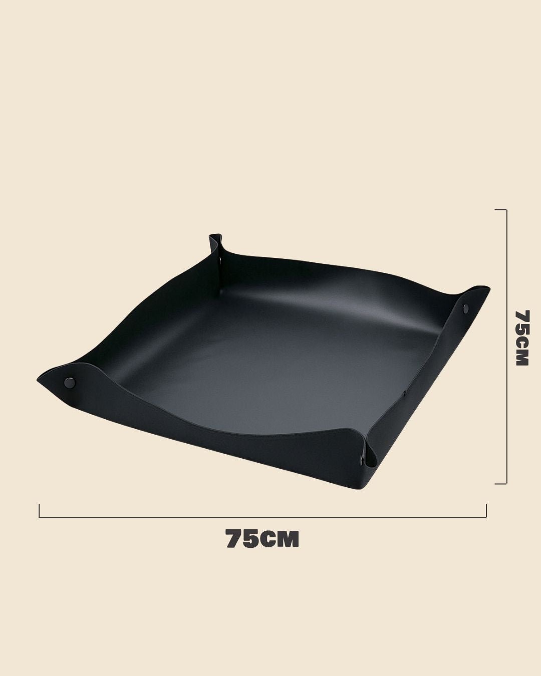 Plant Mat – Alfombrilla Para Trasplante Plegable Negro 75 x 75 - Pur Plant