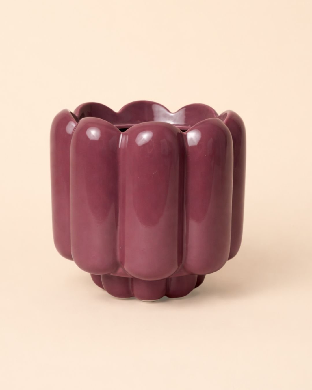 Retro – Maceta Cerámica Magenta M 11 cm - Pur Plant