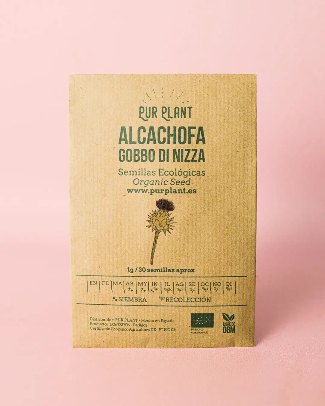 Semillas de Alcachofa Gobbo di Nizza - Pur Plant