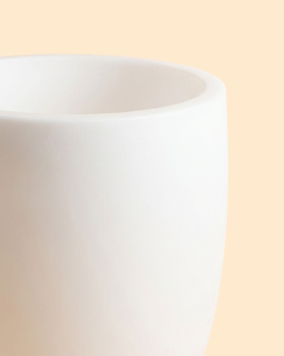 Sun - Macetero blanco con luz XL ø 33,5 - Pur Plant
