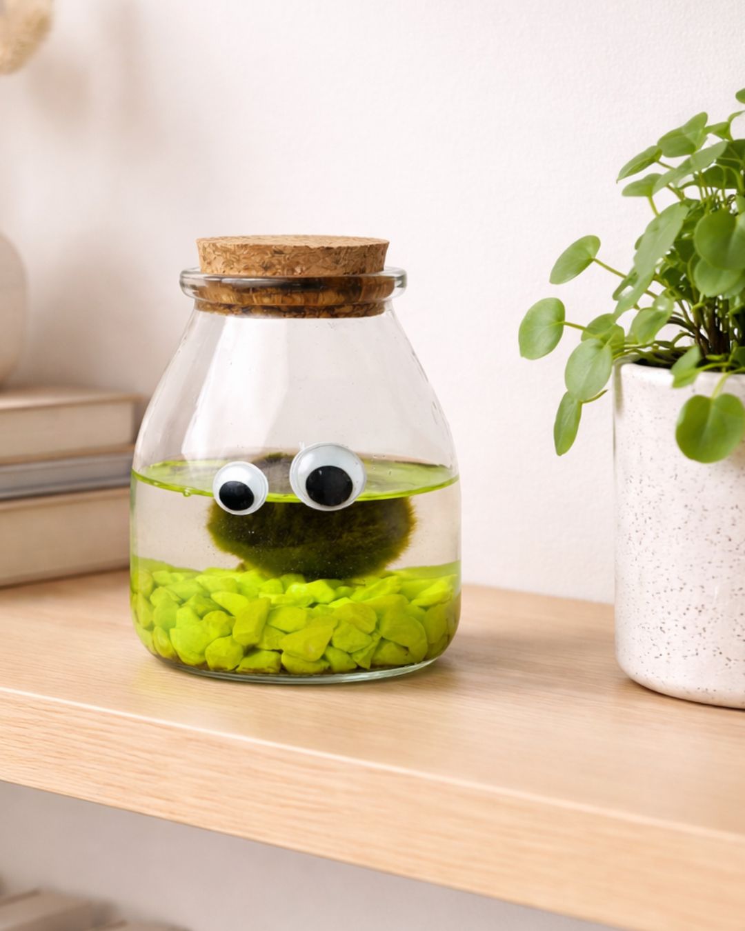 Terrario Little Monster – Marimo Ball Mini - Pur Plant