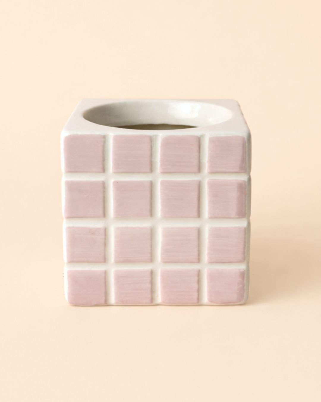 Tile – Mini Maceta Cerámica Rosa S 9 cm - Pur Plant