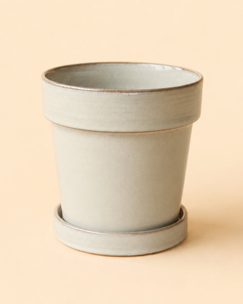 Vaso Cerâmica Decorativo Bege M
