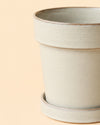 Maceta Cerámica Decorativa Beige M