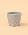 Super Mini Vaso Cinzento - 6 cm