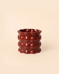 Bob – Mini Maceta Cerámica Roja S 6 cm