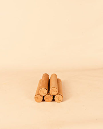Kit 5x Tubos de Autoirrigação Terracota Médio