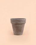 Mini Maceta Antracita Clasic S – 7 cm