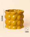 Bob – Maceta Cerámica Amarilla M 12 cm - Pur Plant