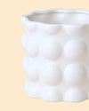 Bob – Maceta Cerámica Blanca M 12 cm - Pur Plant