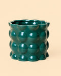 Bob – Vaso Cerâmica Esmeralda M 12 cm
