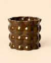 Bob – Maceta Cerámica Marrón M 12 cm - Pur Plant