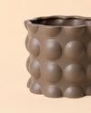 Bob – Maceta Cerámica Marrón Mate M 12 cm - Pur Plant