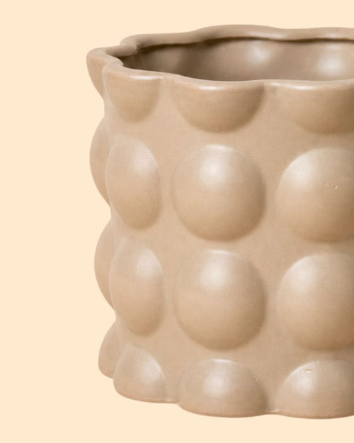Bob – Maceta Cerámica Moca M 12 cm - Pur Plant
