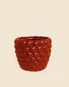 Bubble – Maceta Cerámica Roja 12 cm - Pur Plant