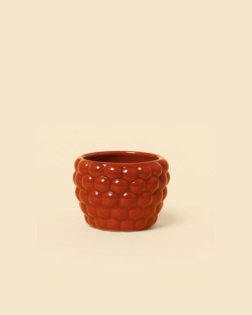Bubble – Mini Vaso Vermelho 6 cm