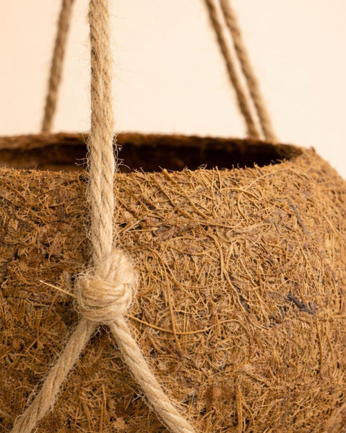 Coco Hang – Maceta Colgante de Coco 12 cm - Pur Plant