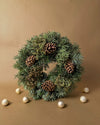 Corona de Navidad Decorada Natural 30 cm - Pur Plant