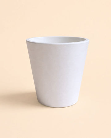 Cubo - Vaso branco XL 33 cm