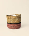 Cobertura para Vaso de Juta Rosa M – 12 cm
