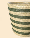 Cubremacetas Yute Verde 10 cm - Pur Plant