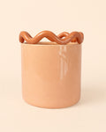 Fun – Vaso Cerâmica Salmão M 12 cm