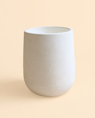 Hall - Floreira branca XL 33,5 cm