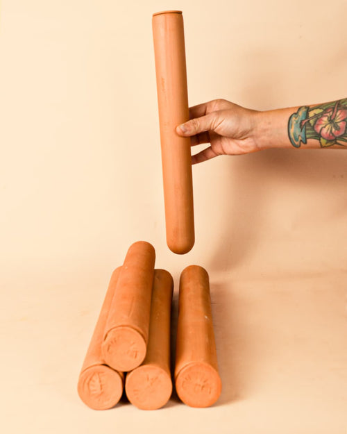Kit 5x Tubos Autorriego Terracota XL - Pur Plant