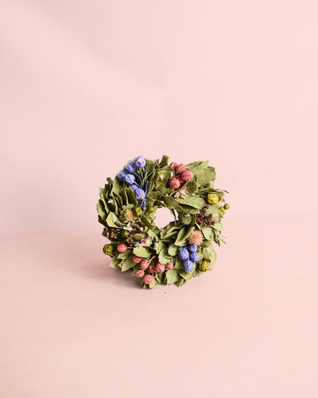 Laurier – Mini Coroa Flores Naturais