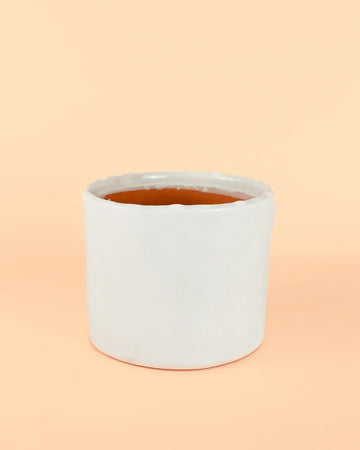 Vaso Branco M – 15 cm