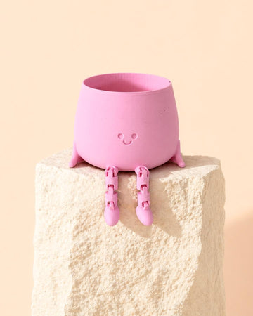 Mini Happy Pot Rosa Pastel – 6 cm