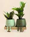 Mini Happy Pot Verde Pastel – 6 cm - Pur Plant