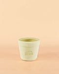 Mini Vaso Artesanal Branco