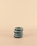 Mini Vaso Azul Orgânico 7 cm