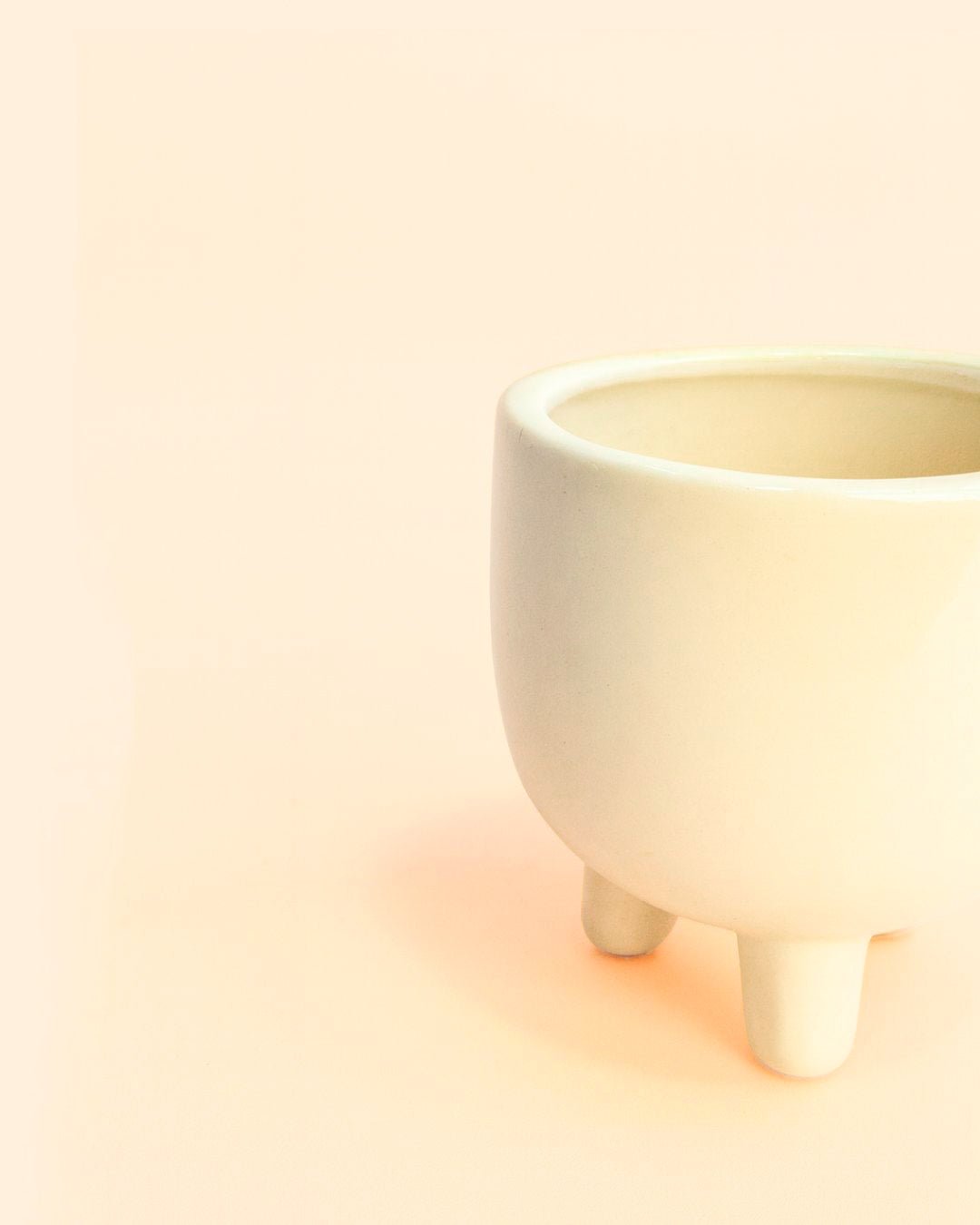 Potit – Mini Maceta Cerámica Beige 6 cm - Pur Plant