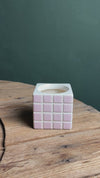 Tile – Mini Vaso Cerâmica Rosa S 9 cm