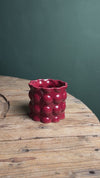 Bob – Vaso Cerâmica Vermelha M 12 cm