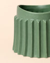 Raw – Maceta Cerámica Verde M 12 cm - Pur Plant