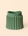 Raw – Maceta Cerámica Verde M 12 cm - Pur Plant