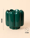 Retro – Maceta Cerámica Esmeralda M 11 cm - Pur Plant