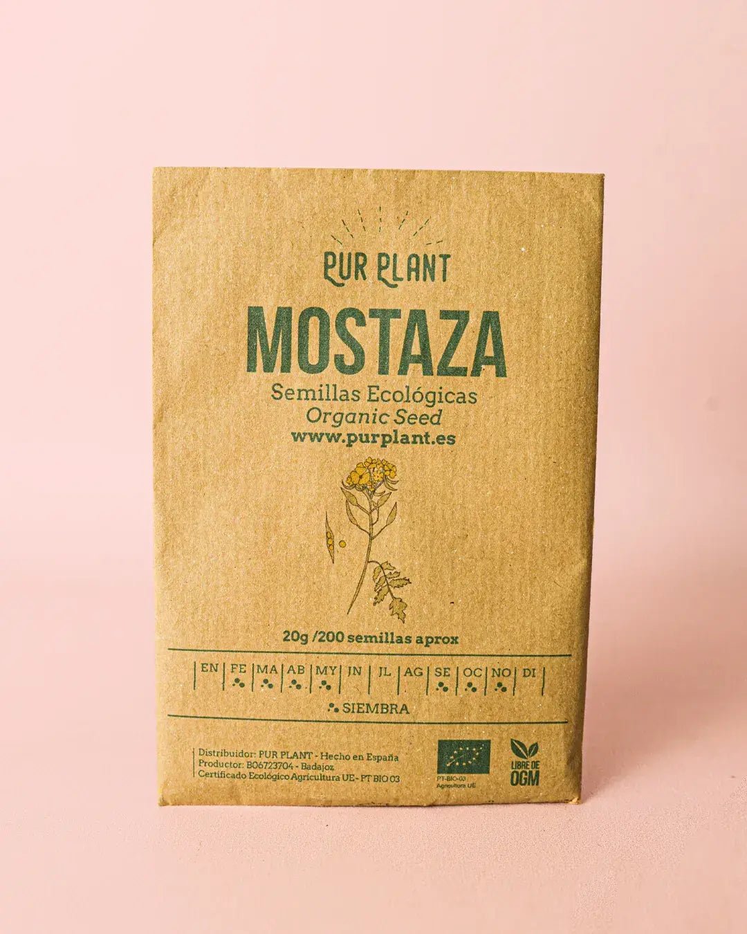 Semillas de Mostaza - Pur Plant