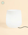 Sun - Floreira branca com luz XL ø 33,5