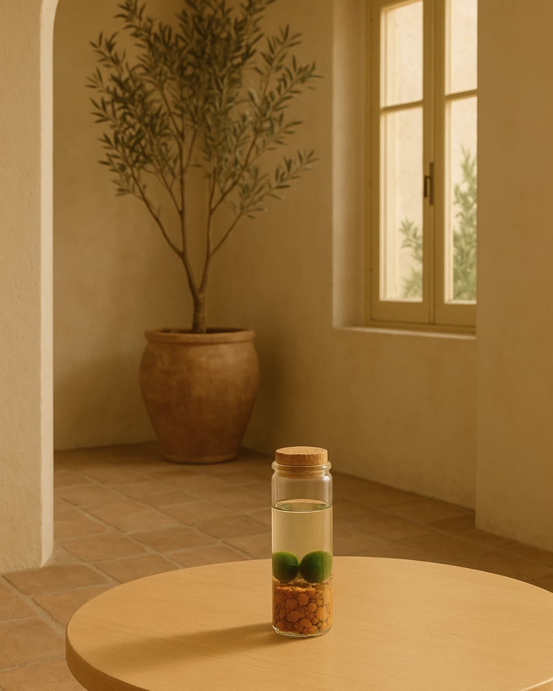 Terrario Line – Marimo Ball Tubo M - Pur Plant