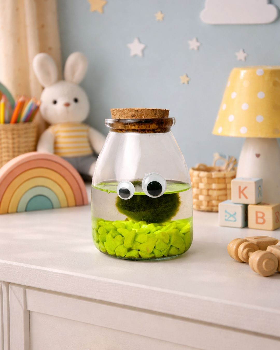 Terrario Little Monster – Marimo Ball Mini - Pur Plant