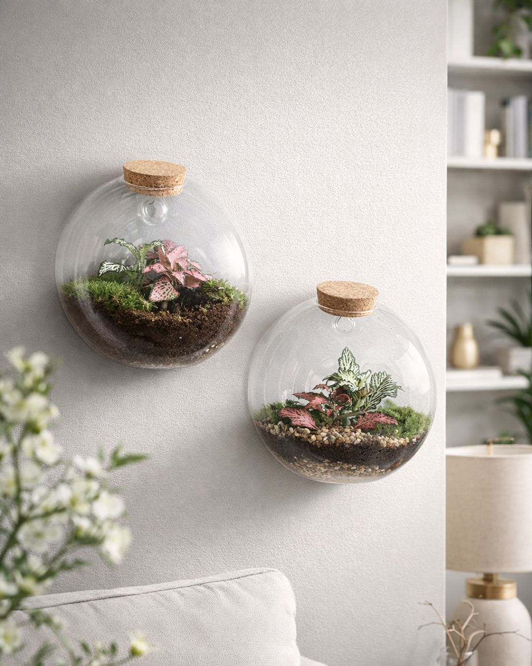Terrario Wall – De Pared Fittonia M - Pur Plant
