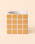 Tile – Mini Vaso Cerâmica Laranja S 9 cm