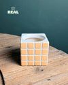 Tile – Mini Maceta Cerámica Naranja S 9 cm - Pur Plant